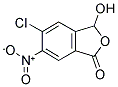 5-CHLORO-3-HYDROXY-6-NITRO-3H-ISOBENZOFURAN-1-ONE Struktur