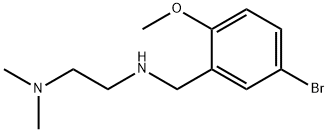 N'-(5-BROMO-2-METHOXYBENZYL)-N,N-DIMETHYLETHANE-1,2-DIAMINE Struktur