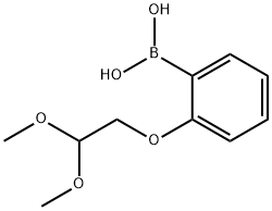 2-(2,2-DIMETHOXYETHOXY)PHENYLBORONIC ACID Struktur