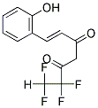 (1E)-6,6,7,7-TETRAFLUORO-1-(2-HYDROXYPHENYL)HEPT-1-ENE-3,5-DIONE Struktur