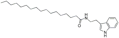 HEPTADECANOIC ACID TRYPTAMIDE Struktur