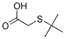 (TERT-BUTYLTHIO)ACETIC ACID Struktur