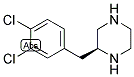 (S)-2-(3,4-DICHLORO-BENZYL)-PIPERAZINE Struktur