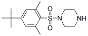 1-[(4-TERT-BUTYL-2,6-DIMETHYLPHENYL)SULFONYL]PIPERAZINE Struktur