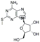 2-METHYLTHIOADENOSINE Struktur