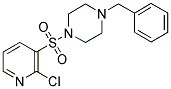 1-BENZYL-4-(2-CHLORO-PYRIDINE-3-SULFONYL)-PIPERAZINE