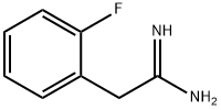 2-(2-FLUORO-PHENYL)-ACETAMIDINE Struktur