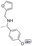 (S)-N-(FURAN-2-YLMETHYL)-1-(4-METHOXYPHENYL)ETHANAMINE Struktur