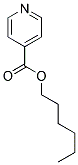 ISONICOTINIC ACID HEXYL ESTER Struktur