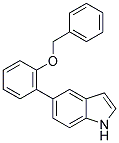 5-(2-BENZYLOXY-PHENYL)-1H-INDOLE Struktur