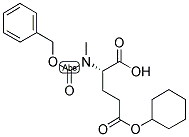 N-ALPHA-BENZYLOXYCARBONYL-N-ALPHA-METHYL-L-GLUTAMIC ACID GAMMA-CYCLOHEXYL ESTER Struktur