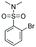 2-BROMO-N,N DIMETHYLBENZENESULFONAMIDE Struktur