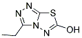 3-ETHYL[1,2,4]TRIAZOLO[3,4-B][1,3,4]THIADIAZOL-6-OL Struktur