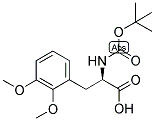 (R)-2-TERT-BUTOXYCARBONYLAMINO-3-(2,3-DIMETHOXY-PHENYL)-PROPIONIC ACID Struktur