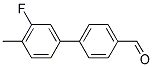 3'-FLUORO-4'-METHYLBIPHENYL-4-CARBALDEHYDE Struktur