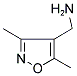 C-(3,5-DIMETHYL-ISOXAZOL-4-YL)-METHYLAMINE Struktur