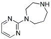 1-PYRIMIDIN-2-YL-1,4-DIAZEPANE Struktur