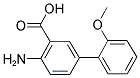 4-AMINO-2'-METHOXY[1,1'-BIPHENYL]-3-CARBOXYLIC ACID Struktur