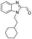 1-(2-CYCLOHEXYLETHYL)-1H-BENZIMIDAZOLE-2-CARBALDEHYDE Struktur