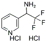 (2,2,2-TRIFLUORO-1-PYRIDIN-3-YLETHYL)AMINE 2HCL Struktur