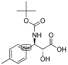 N-BOC-3-(R)-AMINO-2-(R)-HYDROXY-3-(4-METHYL-PHENYL)-PROPIONIC ACID Struktur