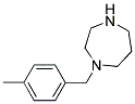 1-(4-METHYLBENZYL)-1,4-DIAZEPANE Struktur