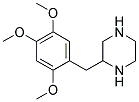 2-(2,4,5-TRIMETHOXY-BENZYL)-PIPERAZINE Struktur