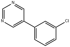 5-(3-CHLOROPHENYL)PYRIMIDINE Struktur