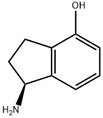 (S)-1-AMINO-INDAN-4-OL Struktur