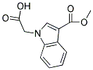 [3-(METHOXYCARBONYL)-1H-INDOL-1-YL]ACETIC ACID Struktur