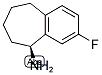 (S)-3-FLUORO-6,7,8,9-TETRAHYDRO-5H-BENZO[7]ANNULEN-5-AMINE Struktur