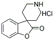 2H-SPIRO[BENZOFURAN-3,4'-PIPERIDIN]-2-ONE HYDROCHLORIDE Struktur