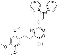 (R)-2-(9H-FLUOREN-9-YLMETHOXYCARBONYLAMINO)-4-(2,4,5-TRIMETHOXY-PHENYL)-BUTYRIC ACID Struktur