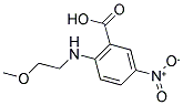 2-[(2-METHOXYETHYL)AMINO]-5-NITROBENZOIC ACID Struktur