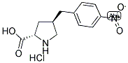 (R)-GAMMA-(4-NITRO-BENZYL)-L-PROLINE-HCL Struktur