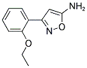 3-(2-ETHOXY-PHENYL)-ISOXAZOL-5-YLAMINE Struktur