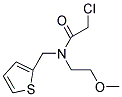 2-CHLORO-N-(2-METHOXYETHYL)-N-(THIEN-2-YLMETHYL)ACETAMIDE Struktur