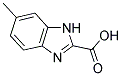 6-METHYL-1H-BENZOIMIDAZOLE-2-CARBOXYLIC ACID Struktur