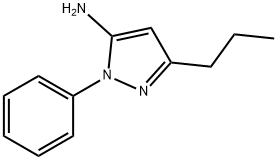 2-PHENYL-5-PROPYL-2H-PYRAZOL-3-YLAMINE Struktur