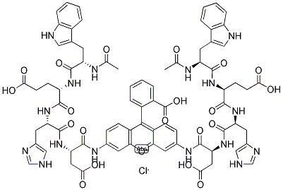 AC-TRP-GLU-HIS-ASP2RH110 Struktur