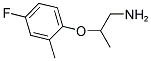 2-(4-FLUORO-2-METHYL-PHENOXY)-PROPYLAMINE Struktur