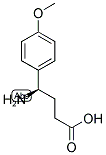 (R)-4-AMINO-4-(4-METHOXY-PHENYL)-BUTYRIC ACID Struktur