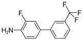 3-FLUORO-3'-(TRIFLUOROMETHYL)[1,1'-BIPHENYL]-4-AMINE Struktur