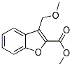 METHYL 3-(METHOXYMETHYL)-1-BENZOFURAN-2-CARBOXYLATE Struktur