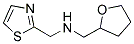 (TETRAHYDRO-FURAN-2-YLMETHYL)-THIAZOL-2-YLMETHYL-AMINE Struktur