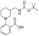 [1-(2-CARBOXY-PHENYL)-PIPERIDIN-3-YLMETHYL]-CARBAMIC ACID TERT-BUTYL ESTER Struktur