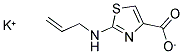 POTASSIUM 2-(ALLYLAMINO)-1,3-THIAZOLE-4-CARBOXYLATE Struktur