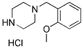 1-(2-METHOXY-BENZYL)-PIPERAZINEHYDROCHLORIDE Struktur