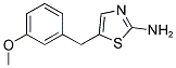 5-(3-METHOXYBENZYL)-1,3-THIAZOL-2-AMINE Struktur