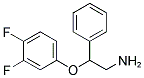 2-(3,4-DIFLUORO-PHENOXY)-2-PHENYL-ETHYLAMINE Struktur